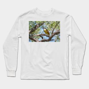 Great Kiskadee in Tree Filtered Light Long Sleeve T-Shirt